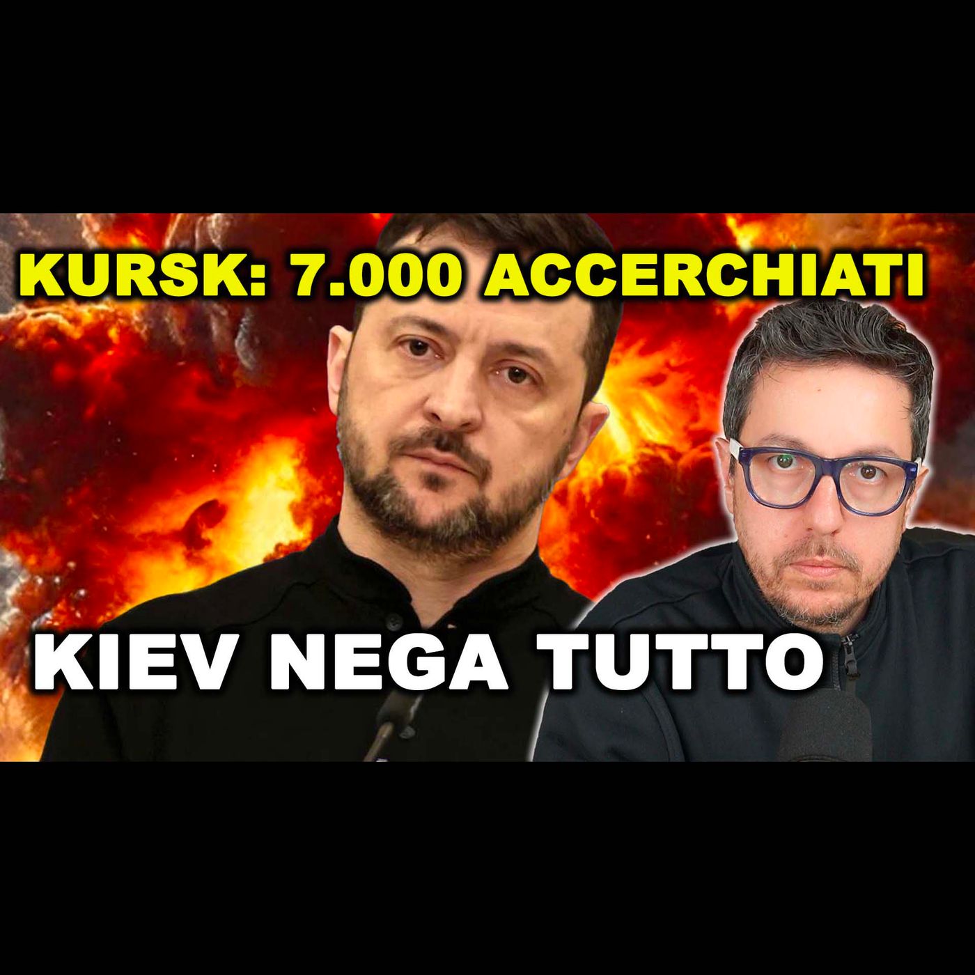 KURSK: 7000 soldati ucraini bloccati dall’esercito russo, ma Kiev nega