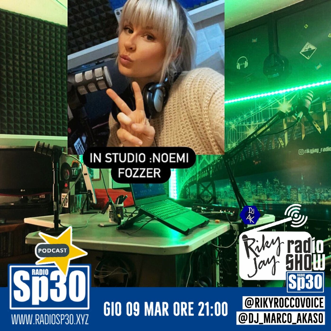 RikyJay Radio Show - ST.4 N.22 - Ospite Noemi Fozzer episode artwork