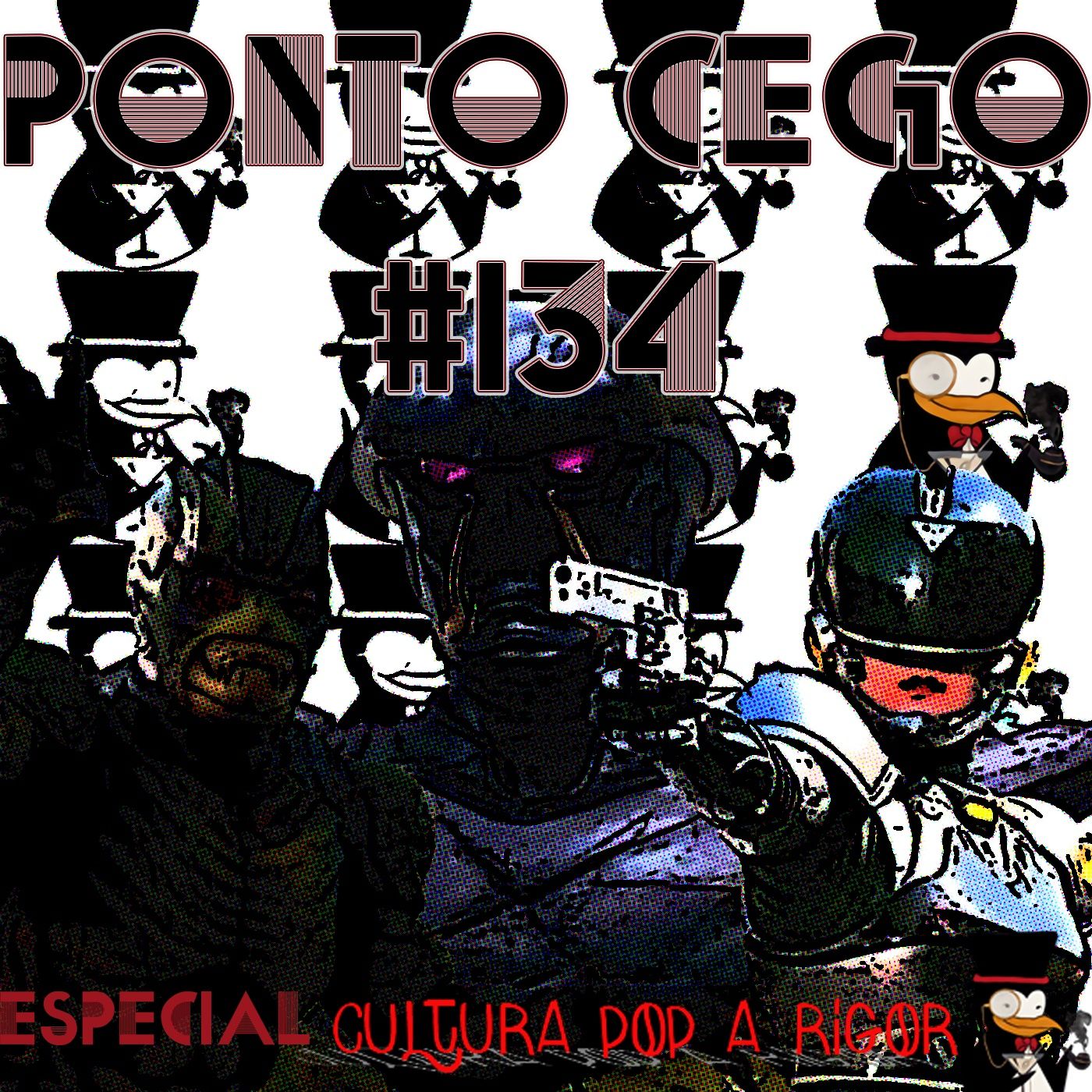 Ponto Cego #134: Especial Cultura Pop A Rigor: Lady Battlecop (1990), Kamen Rider Shin Prologue (1992), Metal Violator Hakaider (1995) episode artwork