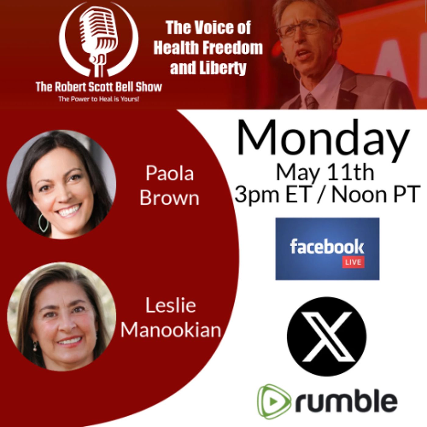 Makary Getting Fired, Paola Brown, Leslie Manookian, Protect Homeopathy, Hantavirus is Not COVID - The RSB Show 5-11-26 episode artwork