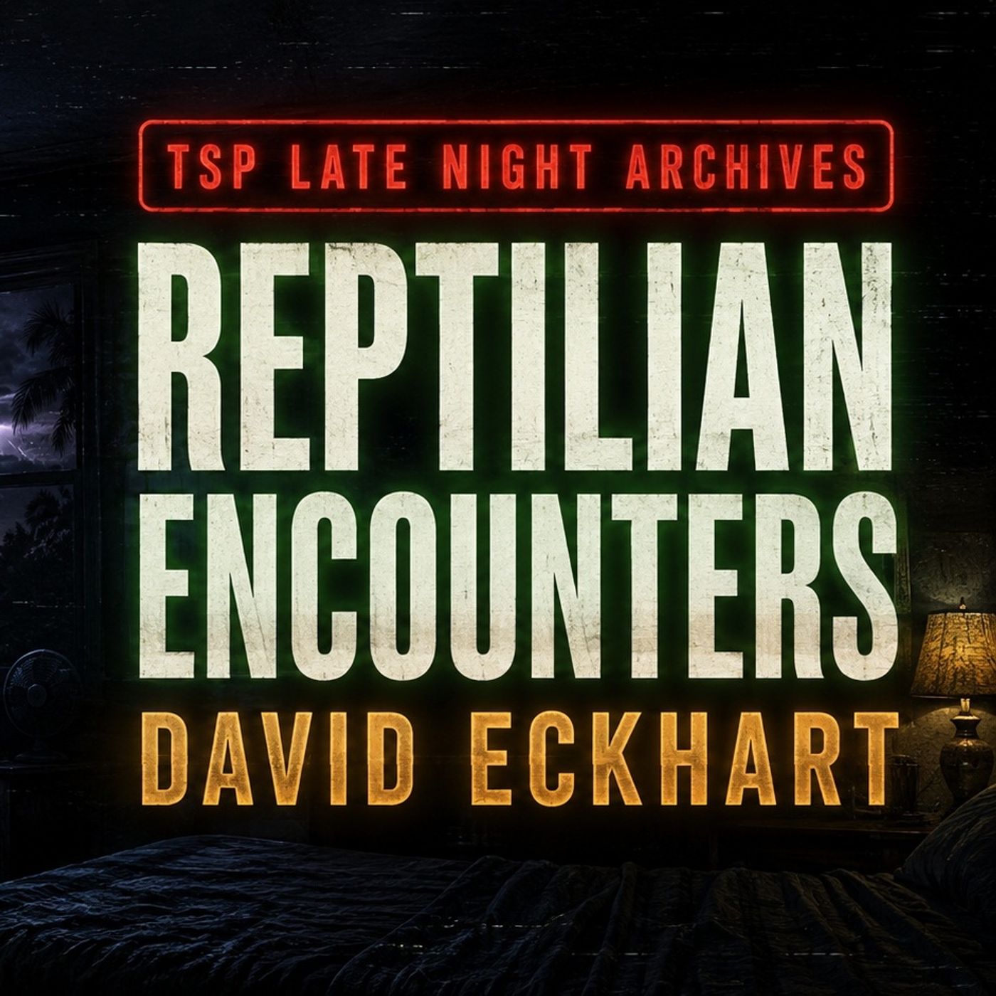 🦎REPTILIAN ENCOUNTERS: The David Eckhart Case 🦎| TSP Late Night Archives episode artwork