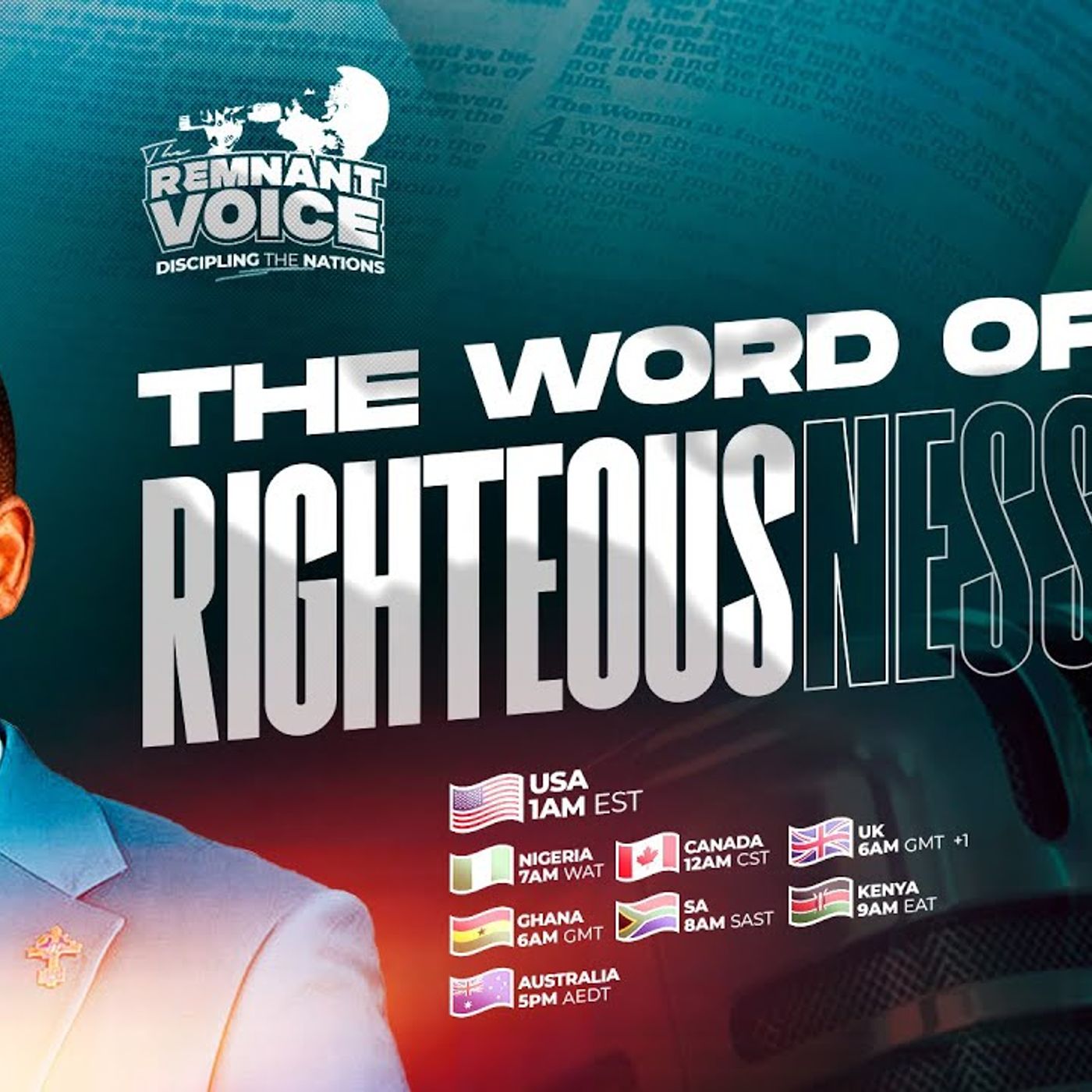 THE WORD OF RIGHTEOUSNESS 15 with Apostle Arome Osayi episode artwork