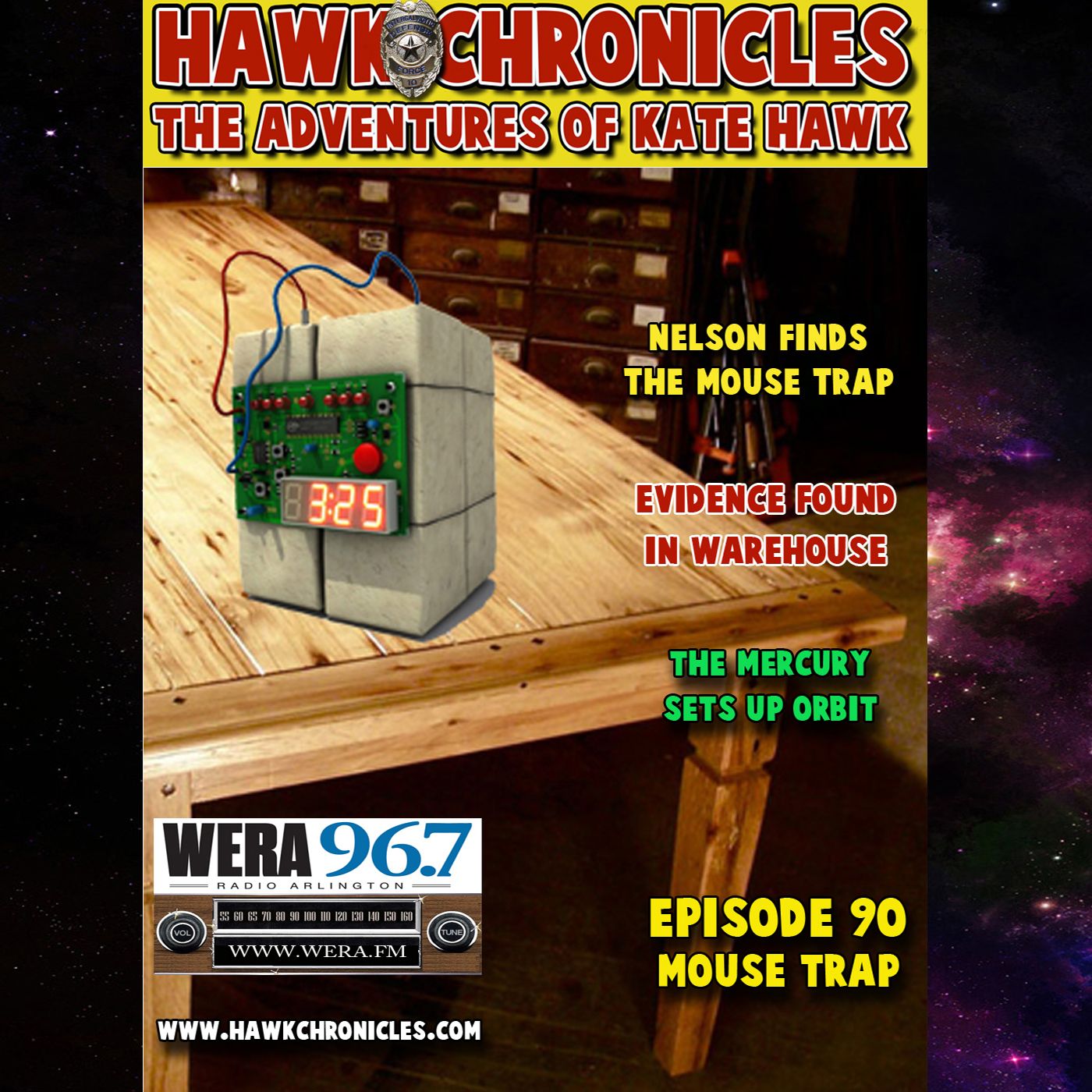 Episode 90 Hawk Chronicles "Mouse Trap" episode artwork