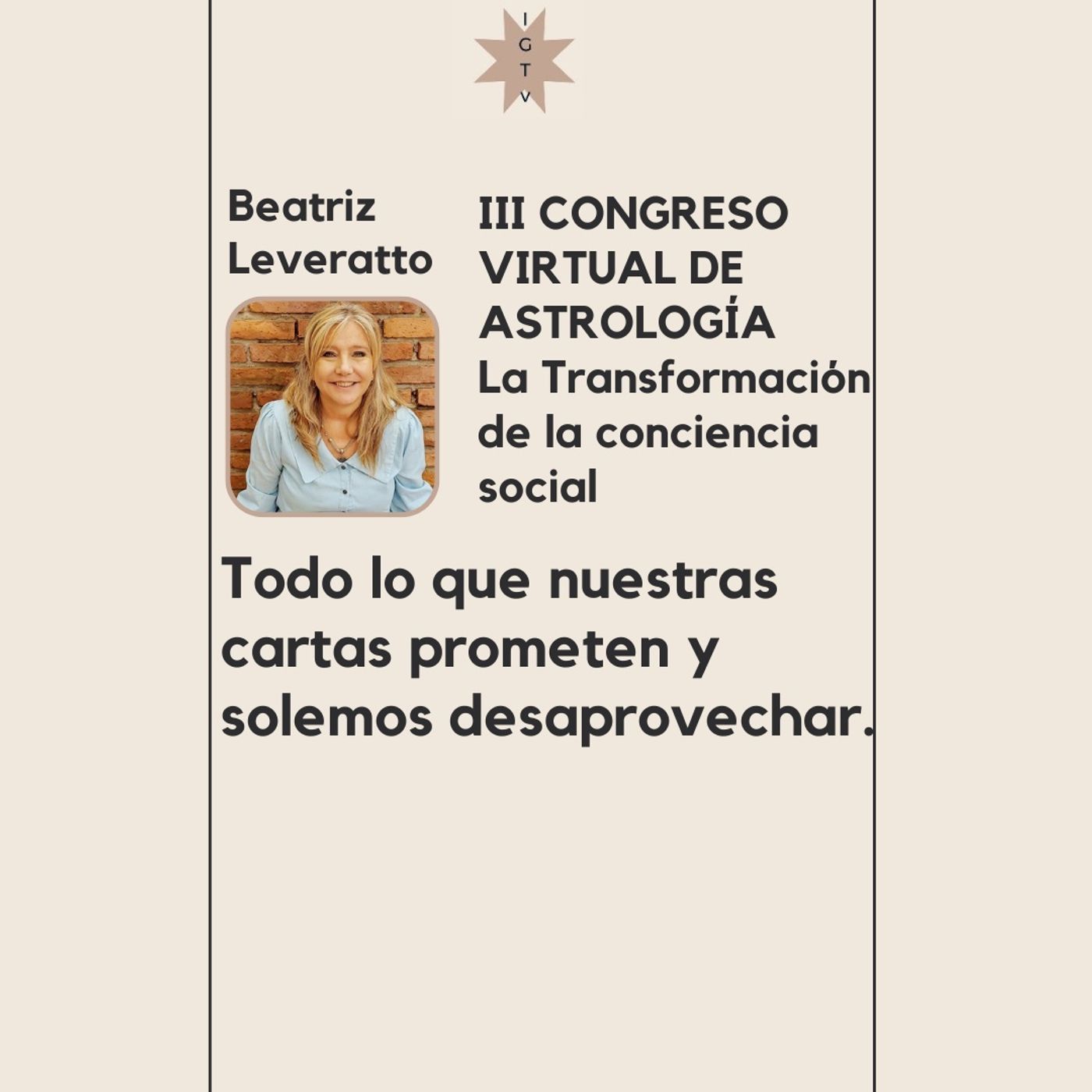 Beatriz Leveratto Todo lo que nuestras cartas prometen y solemos desaprovechar episode artwork
