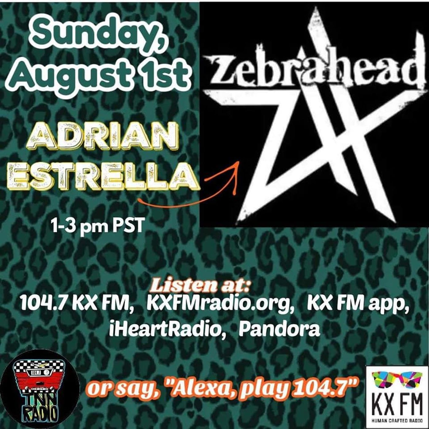 TNN RADIO | August 1, 2021 with The Von Tramps & Zebrahead episode artwork