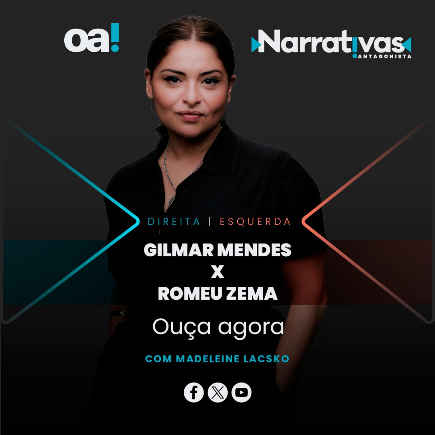 Gilmar Mendes x Romeu Zema | Narrativas #603 Madeleine Lacsko
