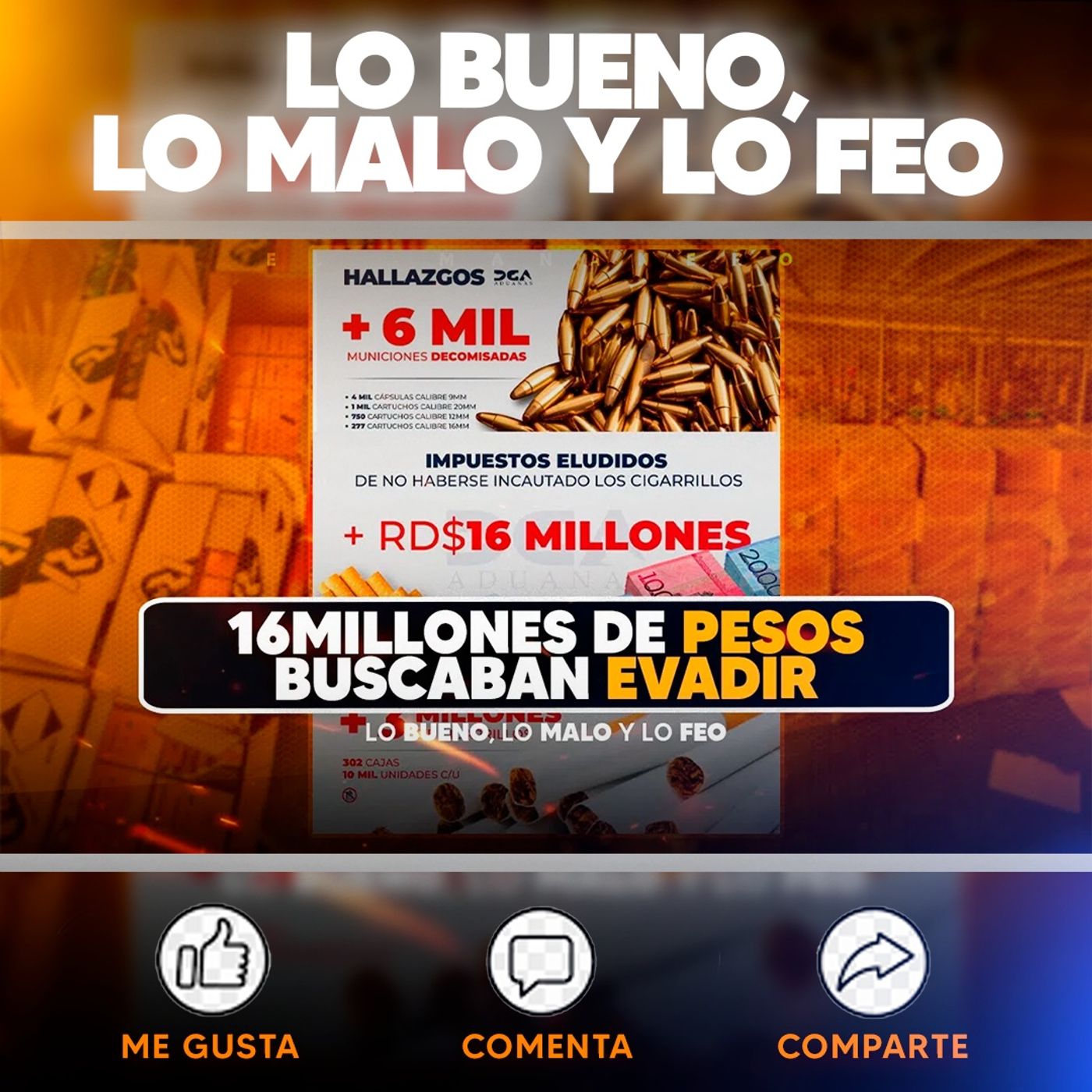 Se venden 668 motores diarios - Contrabando de cigarrillos evitaba pago de 16 millones de pesos - Lo Bueno, Lo Malo y Lo Feo