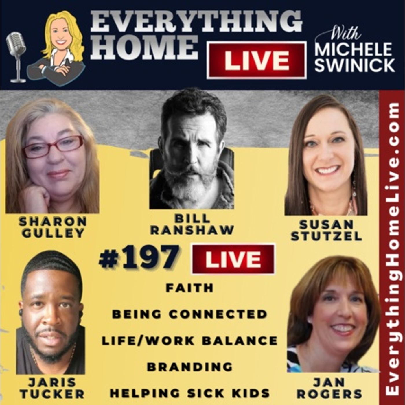 197 LIVE: Faith, Being Connected, Life/Work Balance, Branding, Helping Sick Kids episode artwork