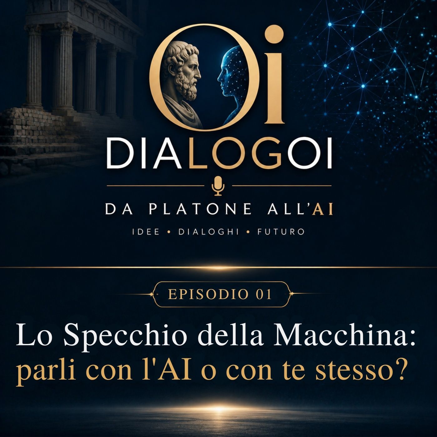 EP. 01 - Lo Specchio della Macchina: parli con l'AI o con te stesso? episode artwork