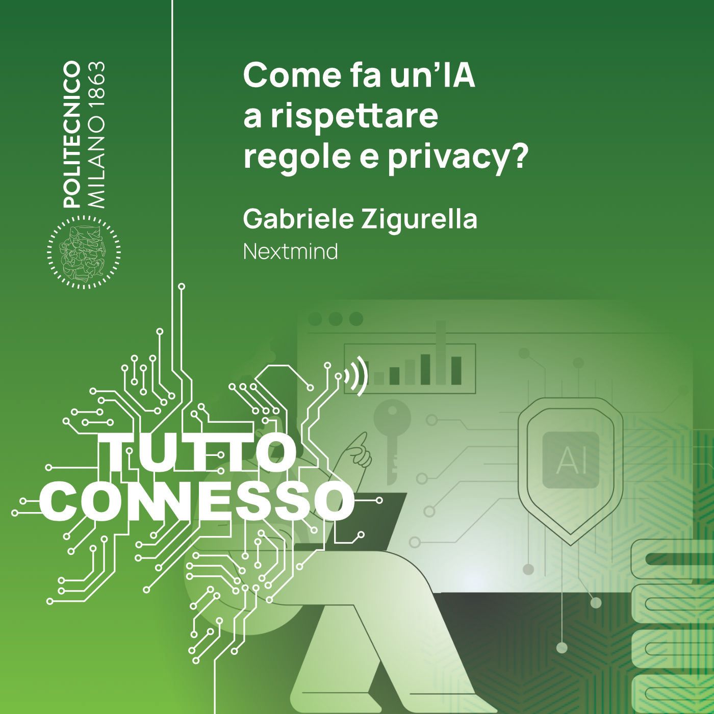 Come fa un'IA a rispettare regole e privacy? Con Gabriele Zigurella
