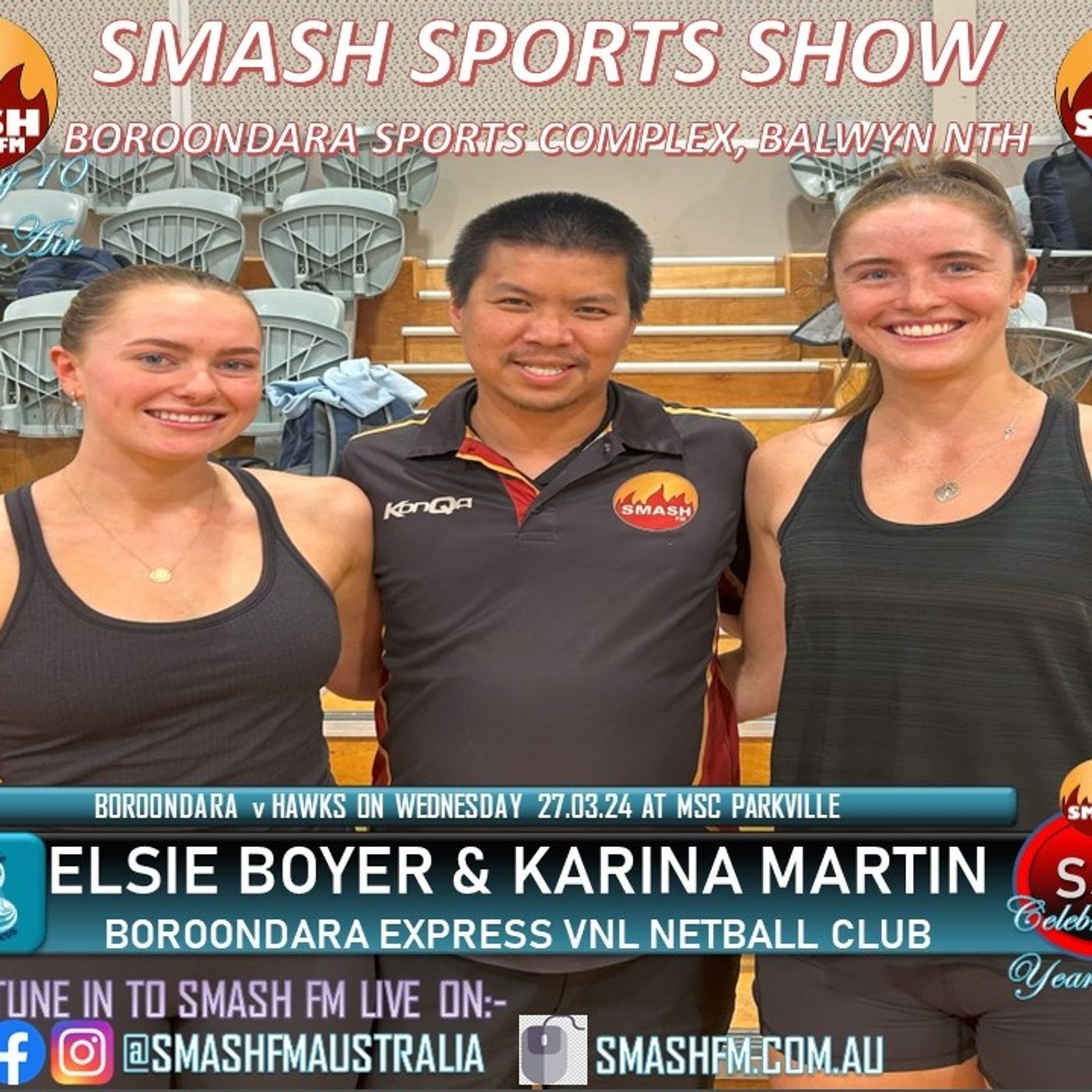 SSS10THYR: Boroondara Express VNL24 Netball Interviews 250324
