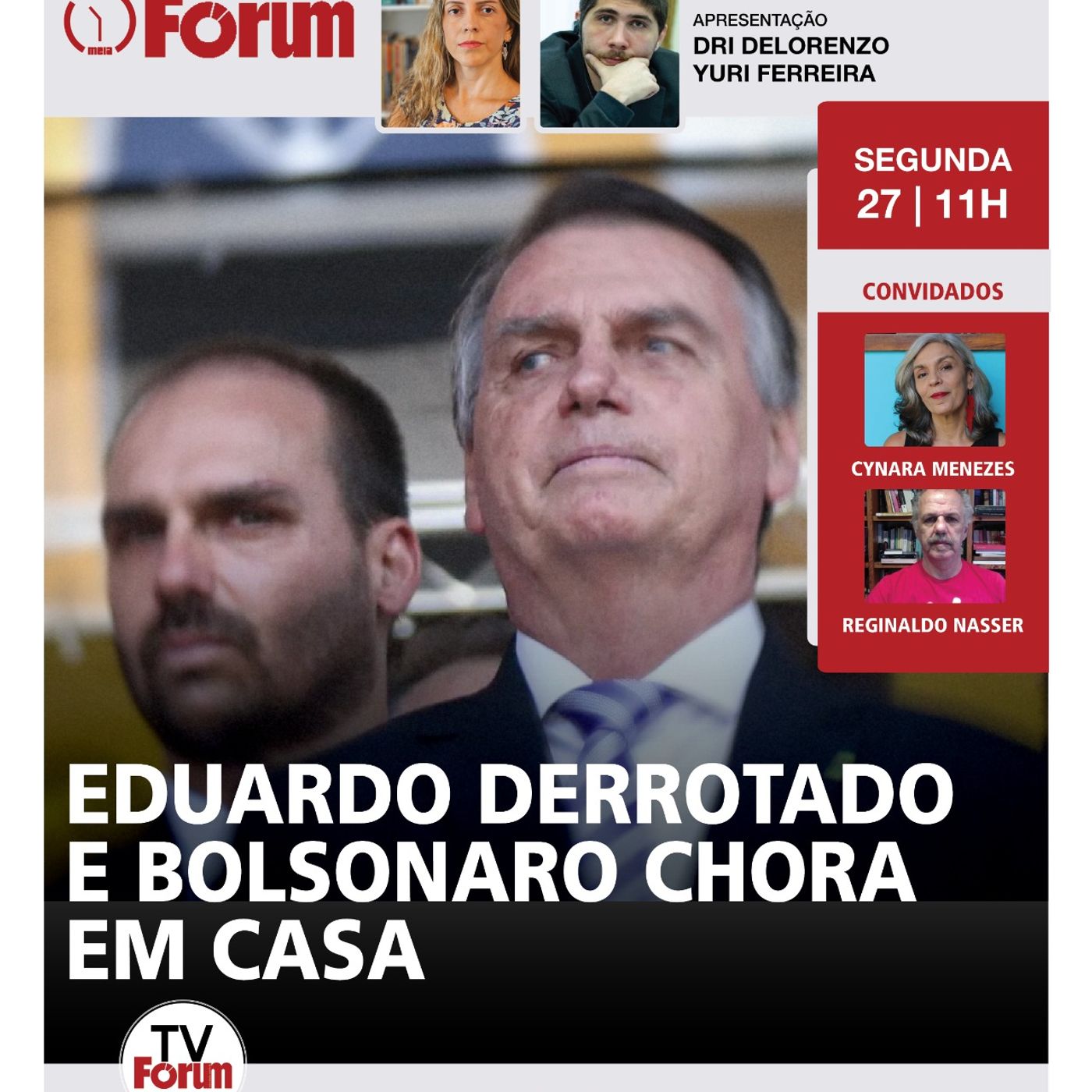 Eduardo derrotado | Bolsonaro chora apavorado | Trump dá parabéns a Lula | Milei na Argentina