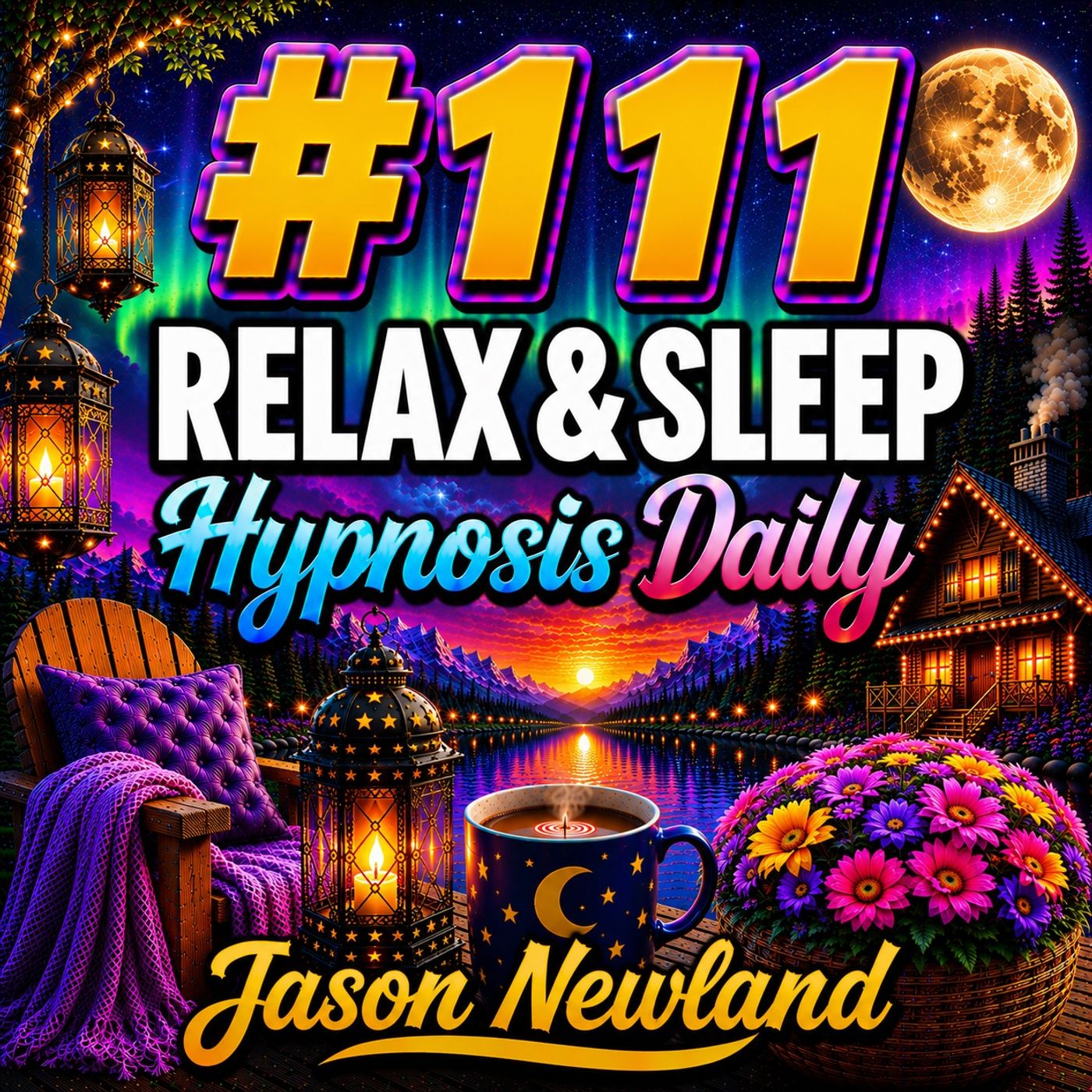 #111 Relax & Sleep Hypnosis Daily - RELAXING INTO REALITY (Jason Newland) episode artwork