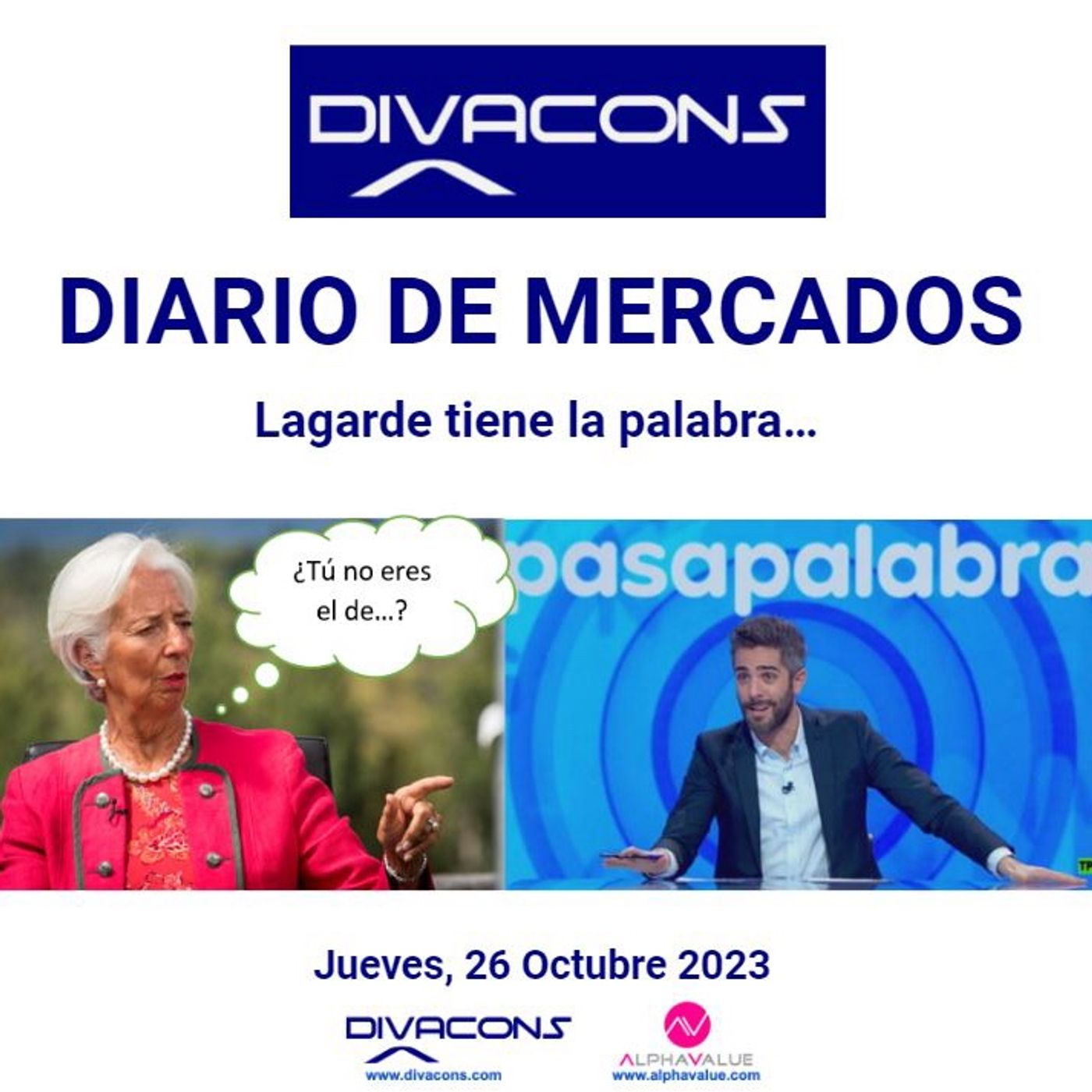 PODCAST en abierto DIARIO DE MERCADOS Jueves 26 Oct episode artwork