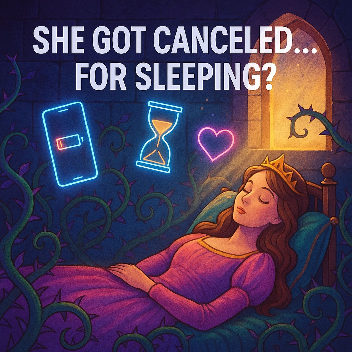 Imagine getting canceled for… sleeping?