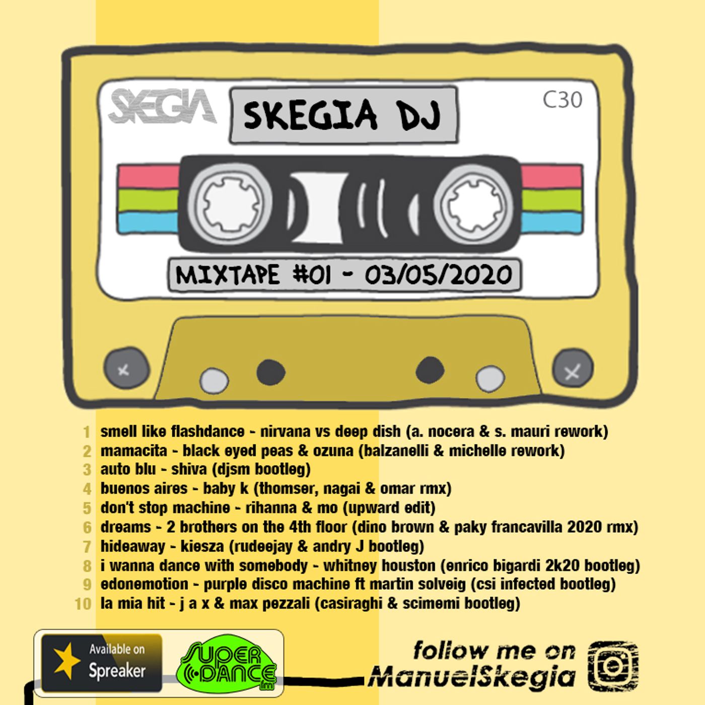 Skegia dj - The original weekly Mixtape