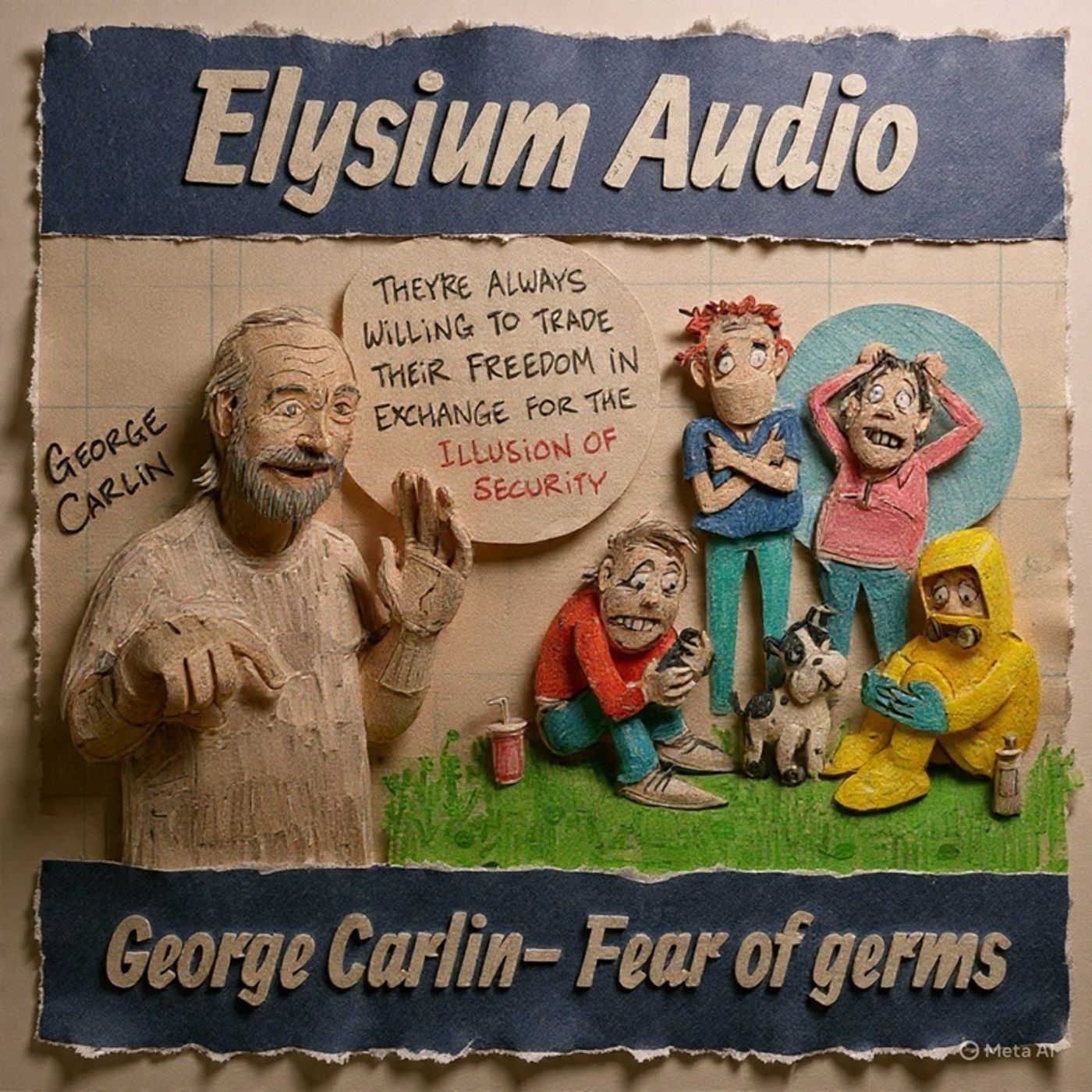 George Carlin- Fear of Germs