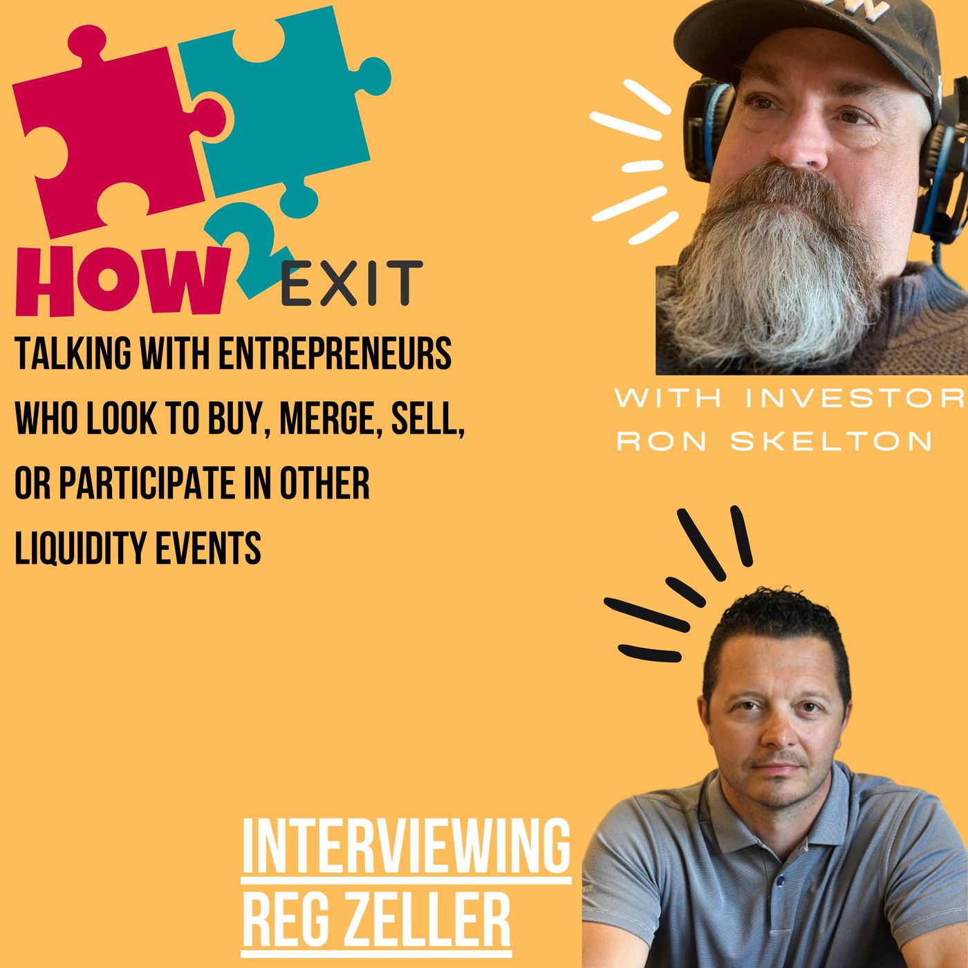 How2Exit Episode 58: Reg Zeller - Founder and CEO of CaneKast. Image
