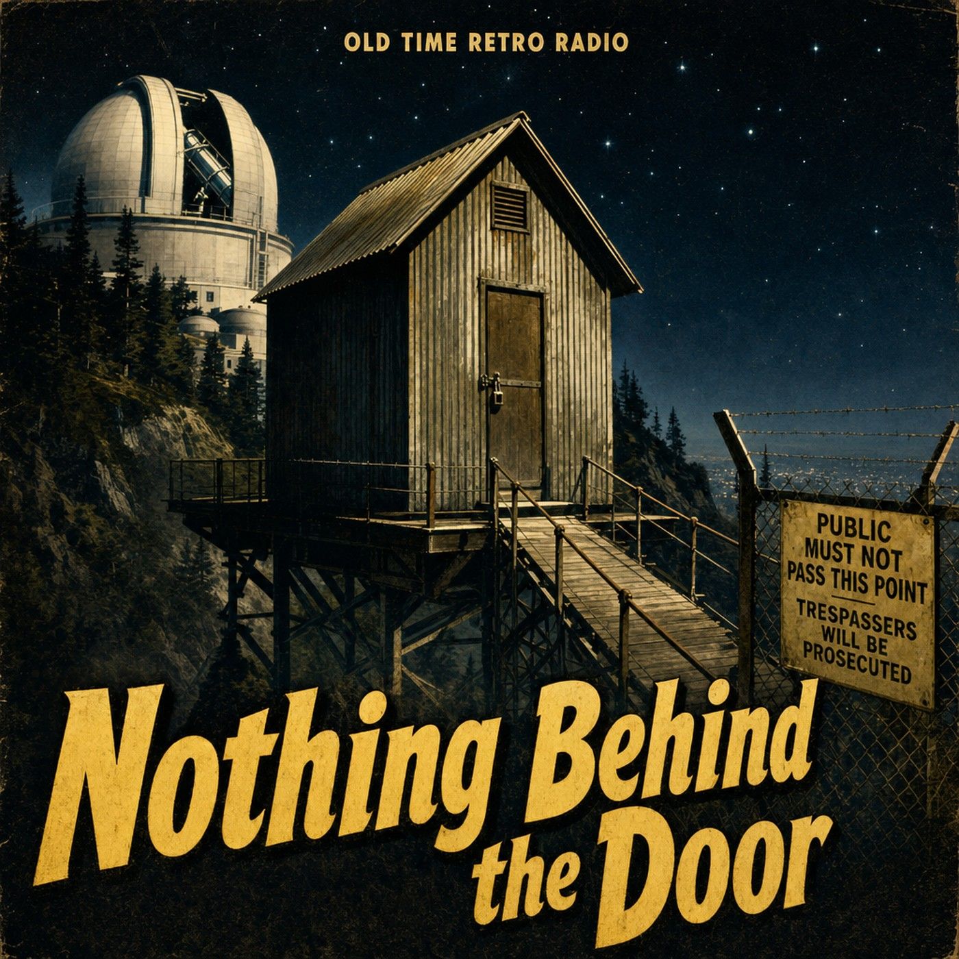 Quiet, Please - "Nothing Behind the Door" (Old Time Radio, 1947) episode artwork