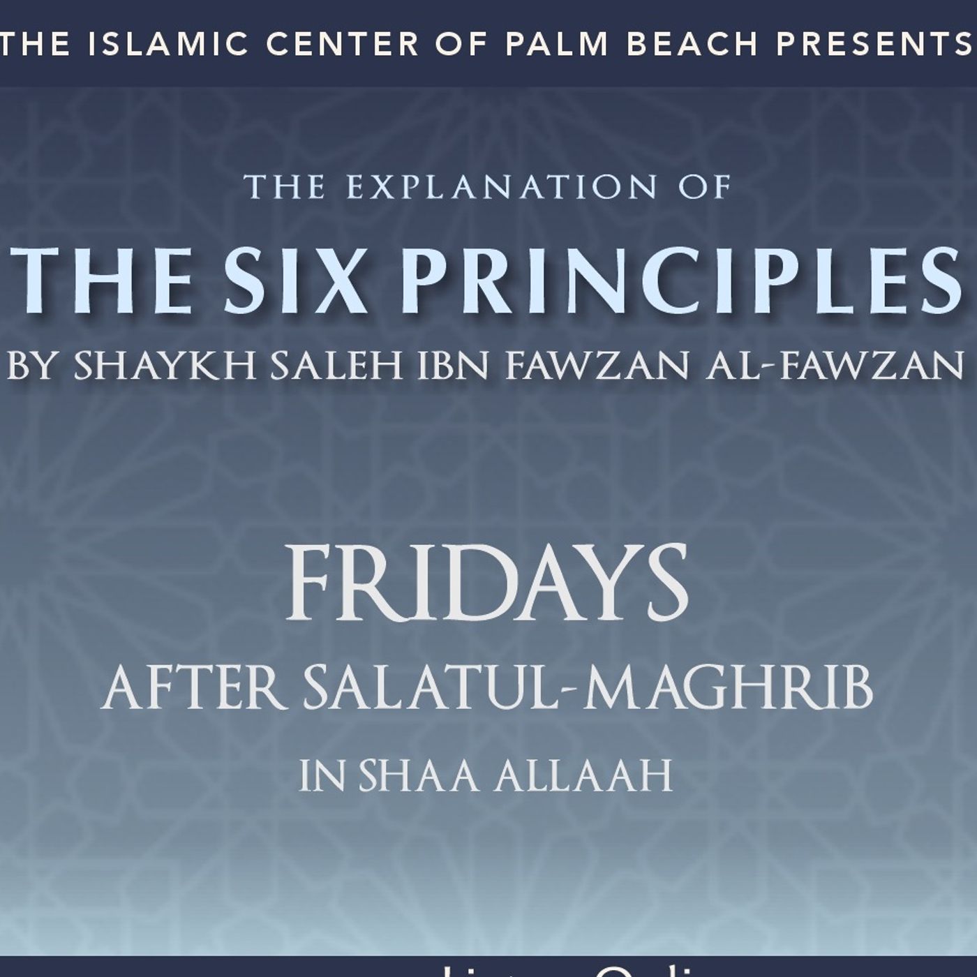 Explanation of the Six Principles