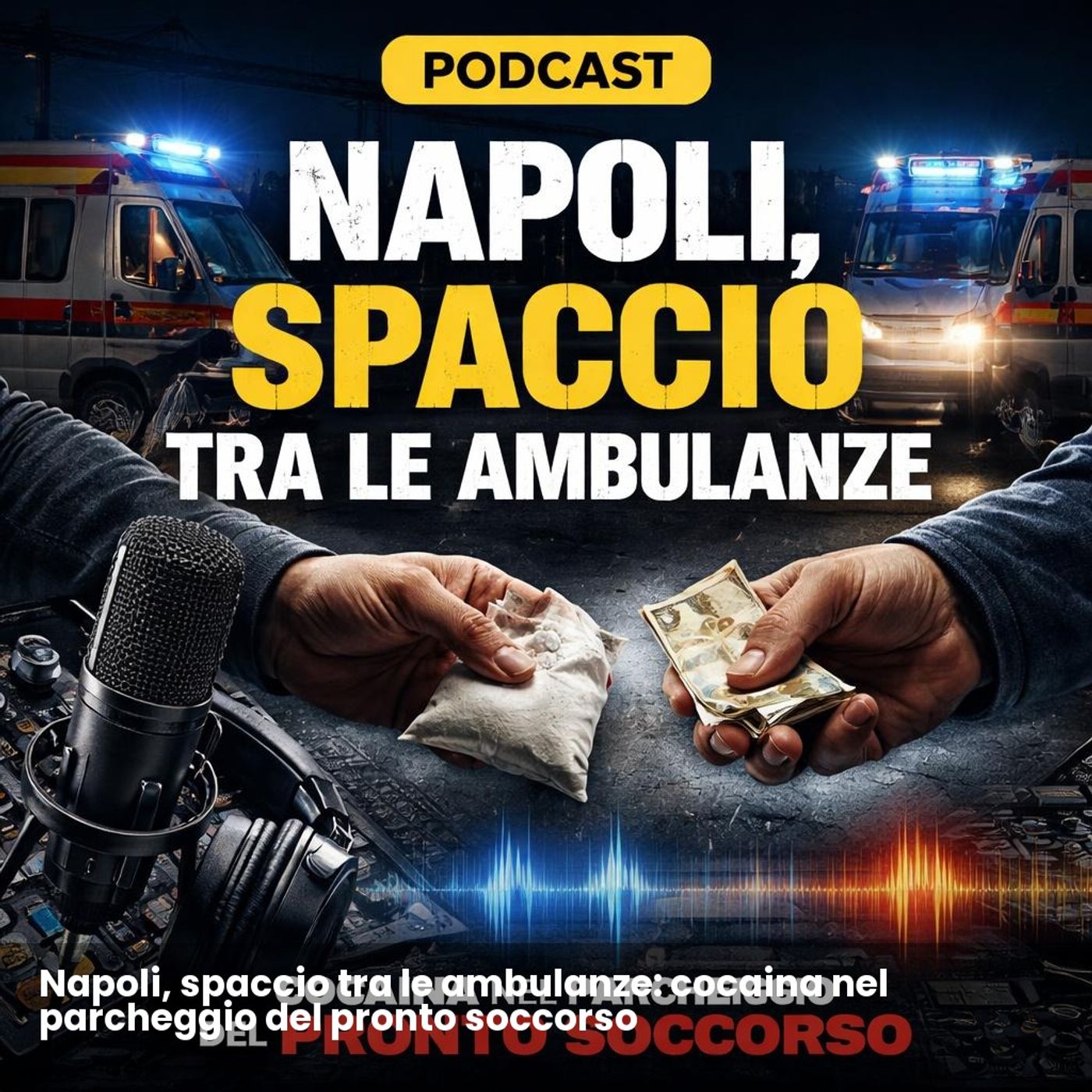 Napoli, spaccio tra le ambulanze: cocaina nel parcheggio del pronto soccorso episode artwork