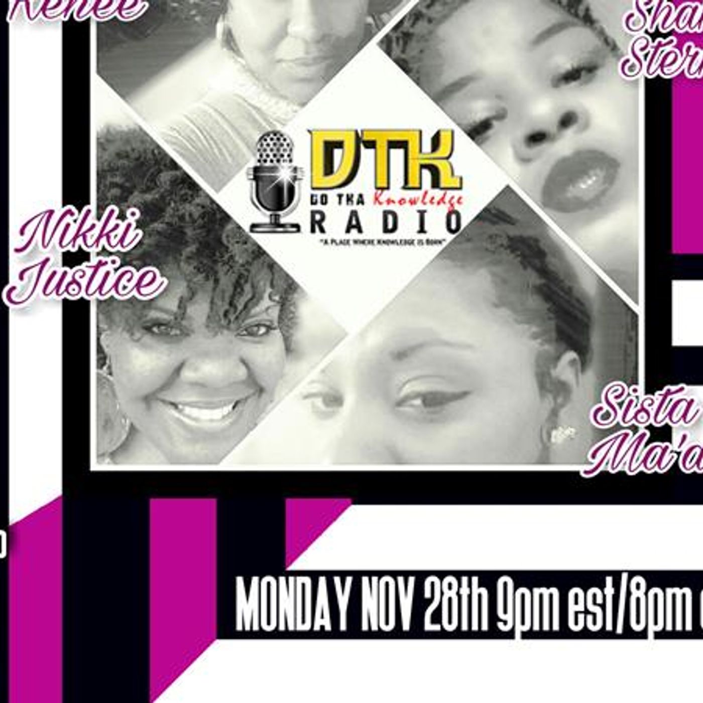 4 SISTAS 4 TOPICS: FEMINISM/HOW TO RESEARCH/PSYCHOSIS OF COLORISM/SWIRLING episode artwork