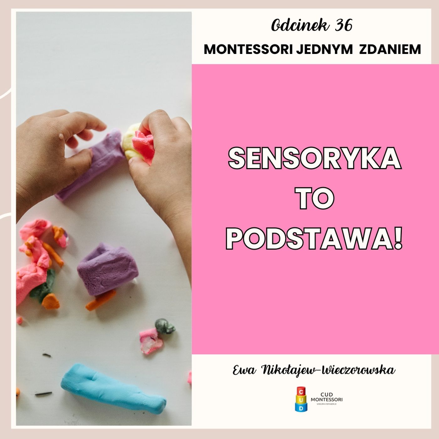 Montessori jednym zdaniem - Sensoryka to podstawa! - Odcinek 36