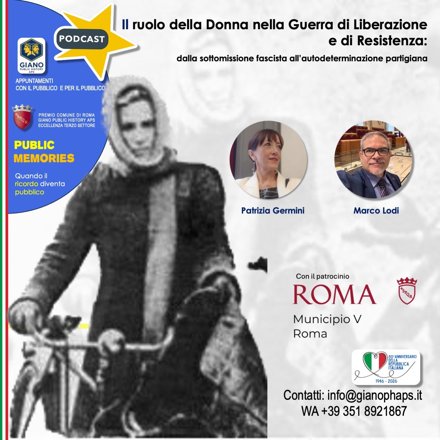 Il ruolo della Donna nella Guerra di Liberazione e di Resistenza 1943-1945 episode artwork