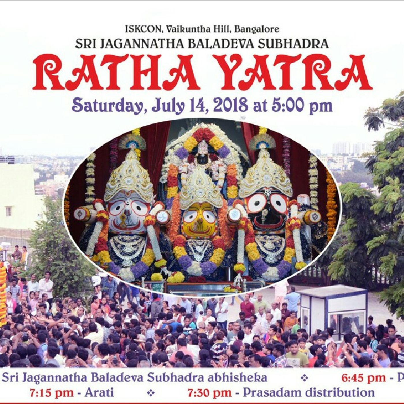 Krishna Madhav Dasa\'s show