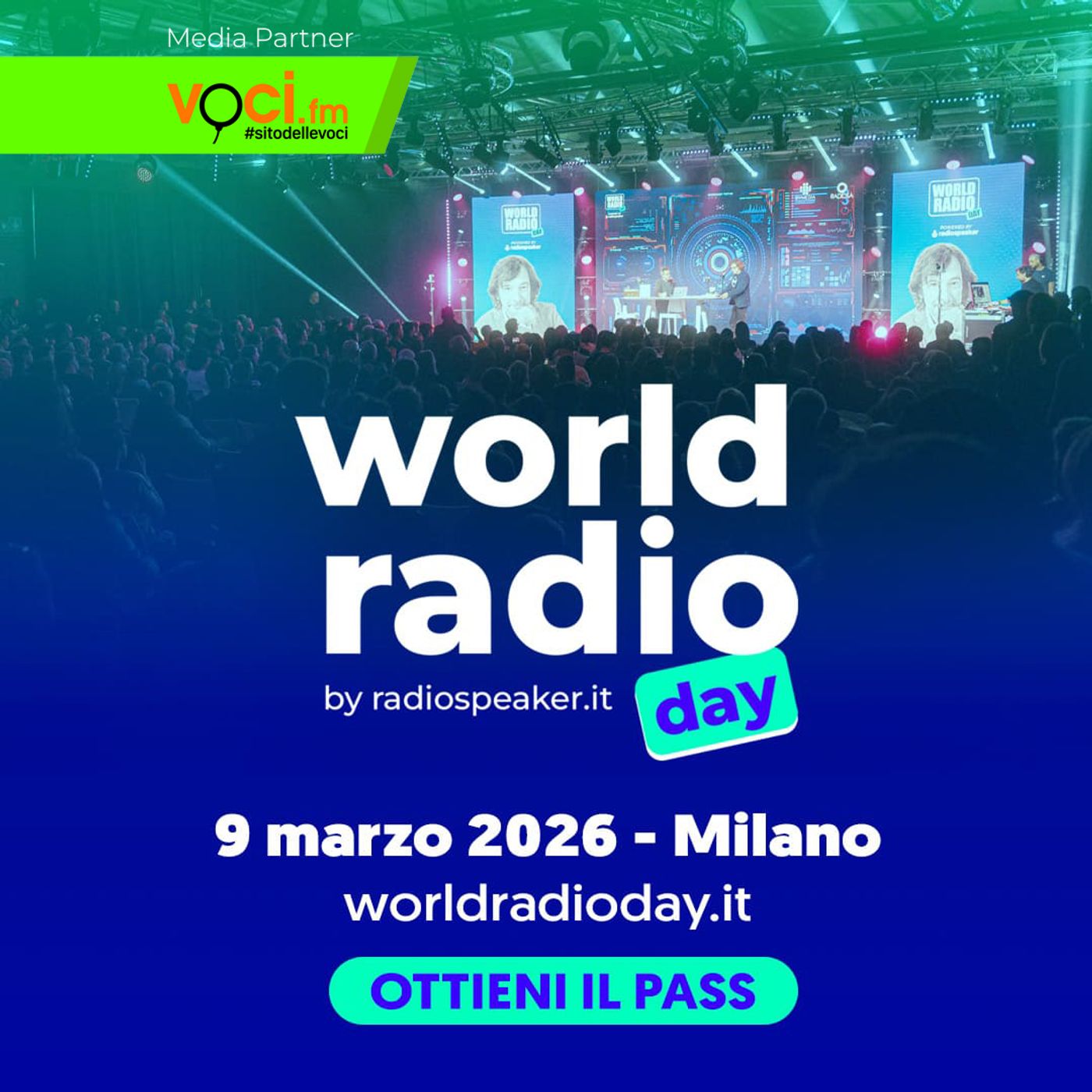 World Radio Day 2026: VOCI.fm tra i media partner - clicca play e ascolta il promo ufficiale