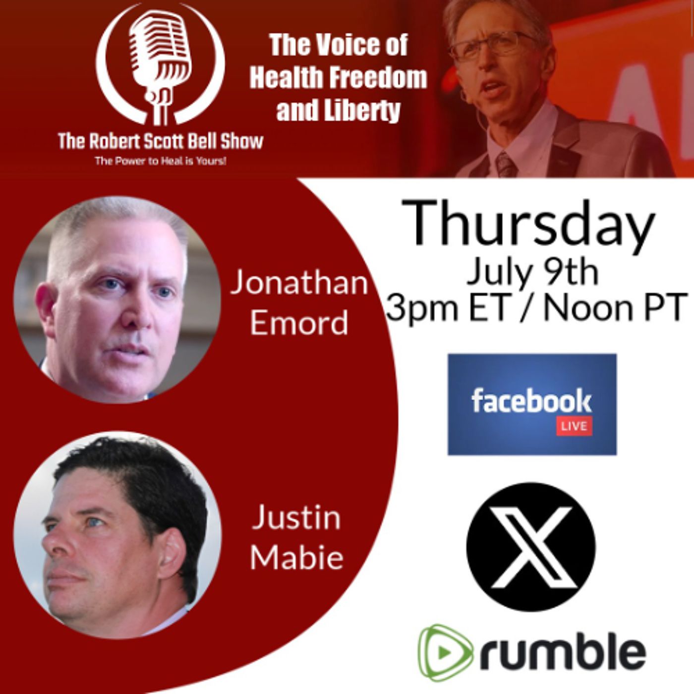 Jonathan Emord, Socialism Targets American Foundation, Justin Mabie, Climate Deception, Science Corruption - The RSB Show 7-9-26 episode artwork