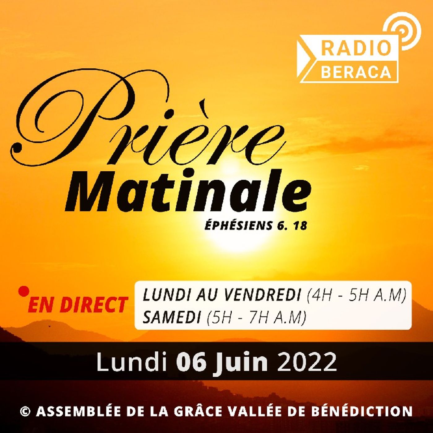 Lundi 06 Juin 2022 episode artwork