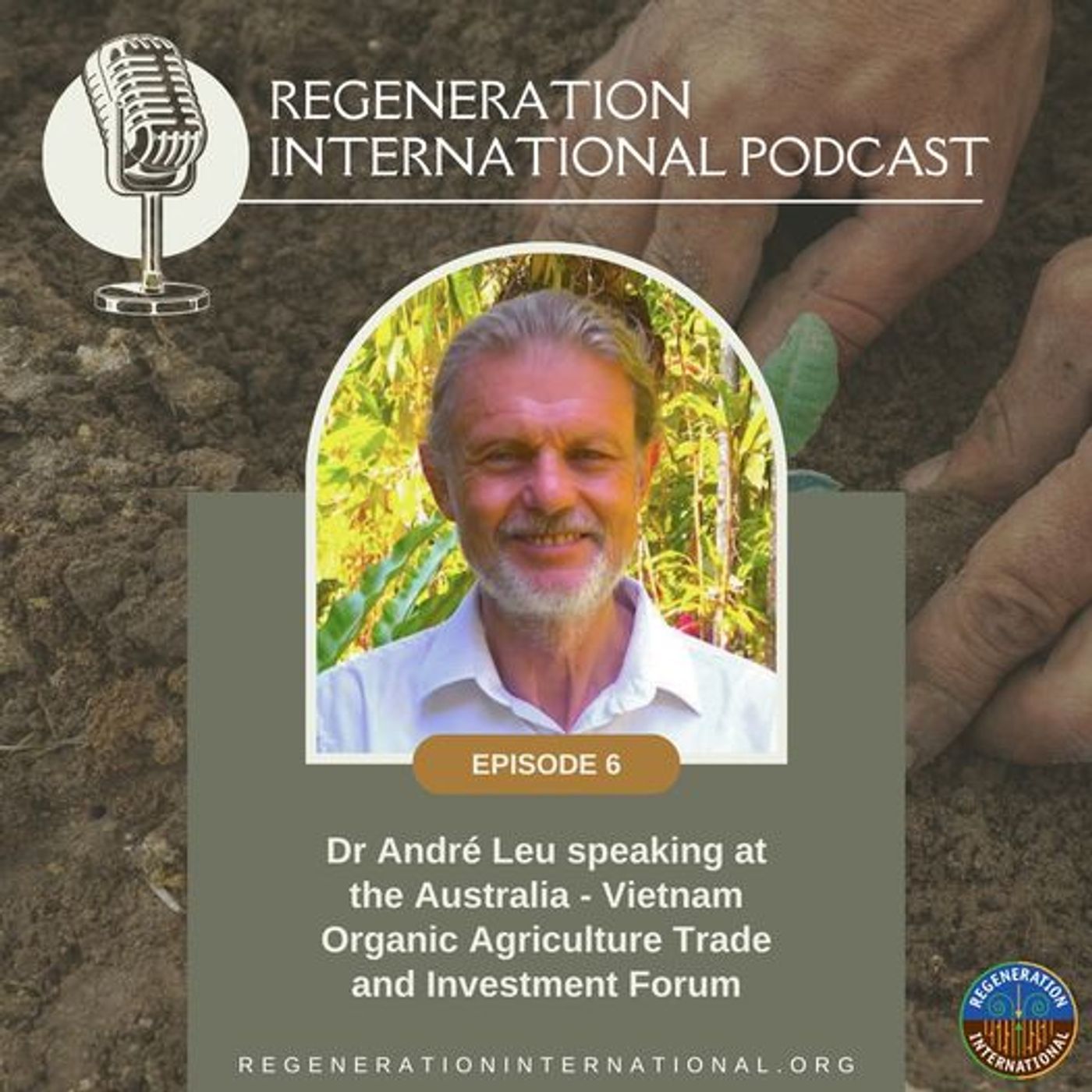 #21 - Dr. André Leu speaking at the Australia - Vietnam Organic Agriculture Trade and Investment Forum