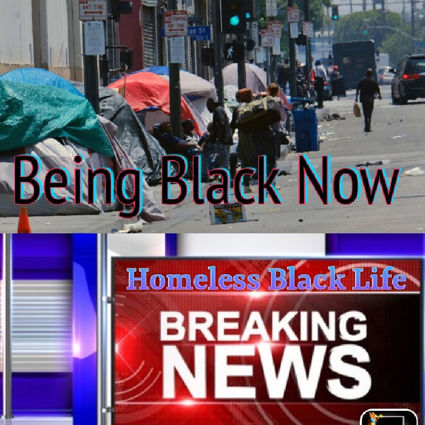 Homeless In LA Episode 2 - Being Black Now Podcast episode artwork