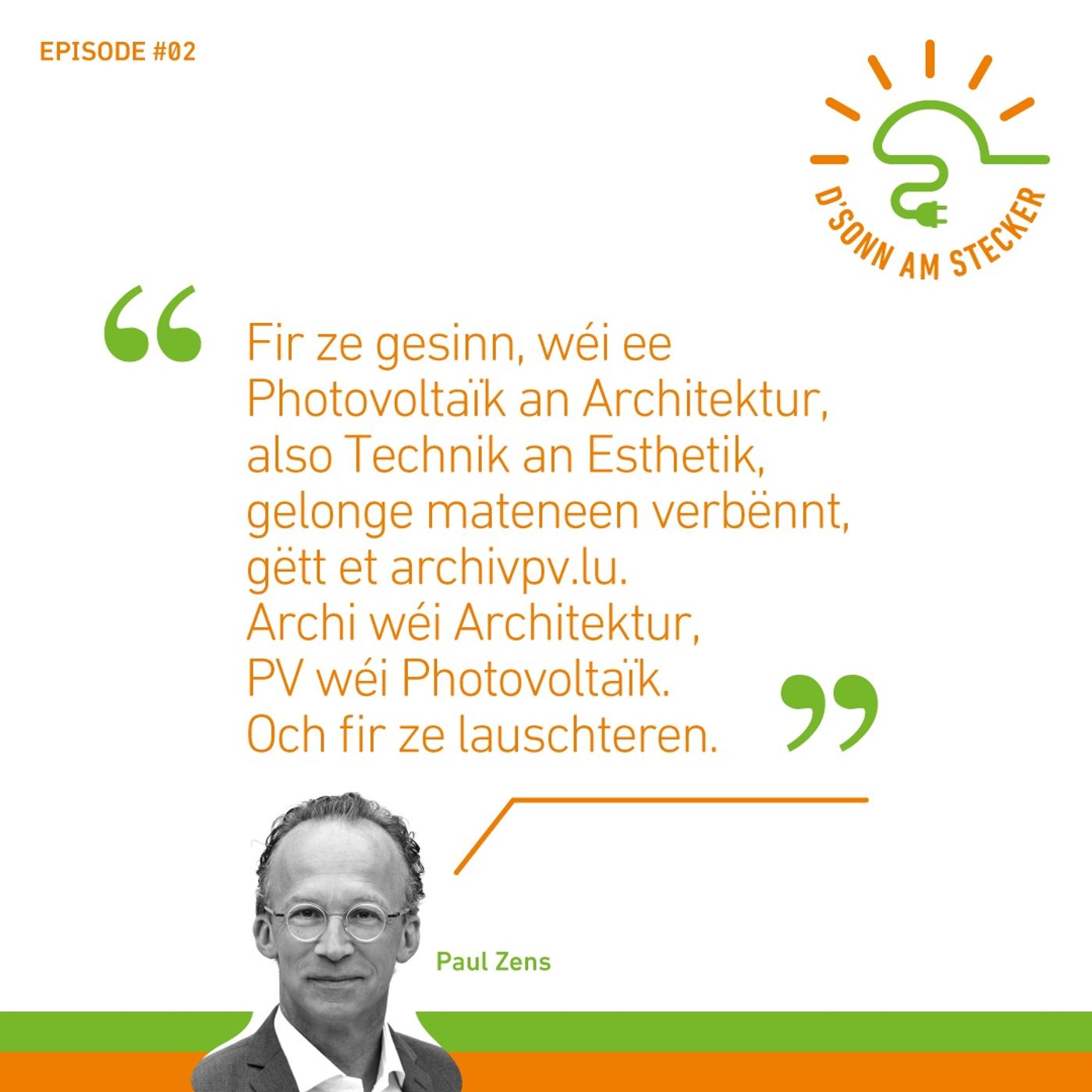D\'Sonn am Stecker by Eurosolar Lëtzebuerg asbl