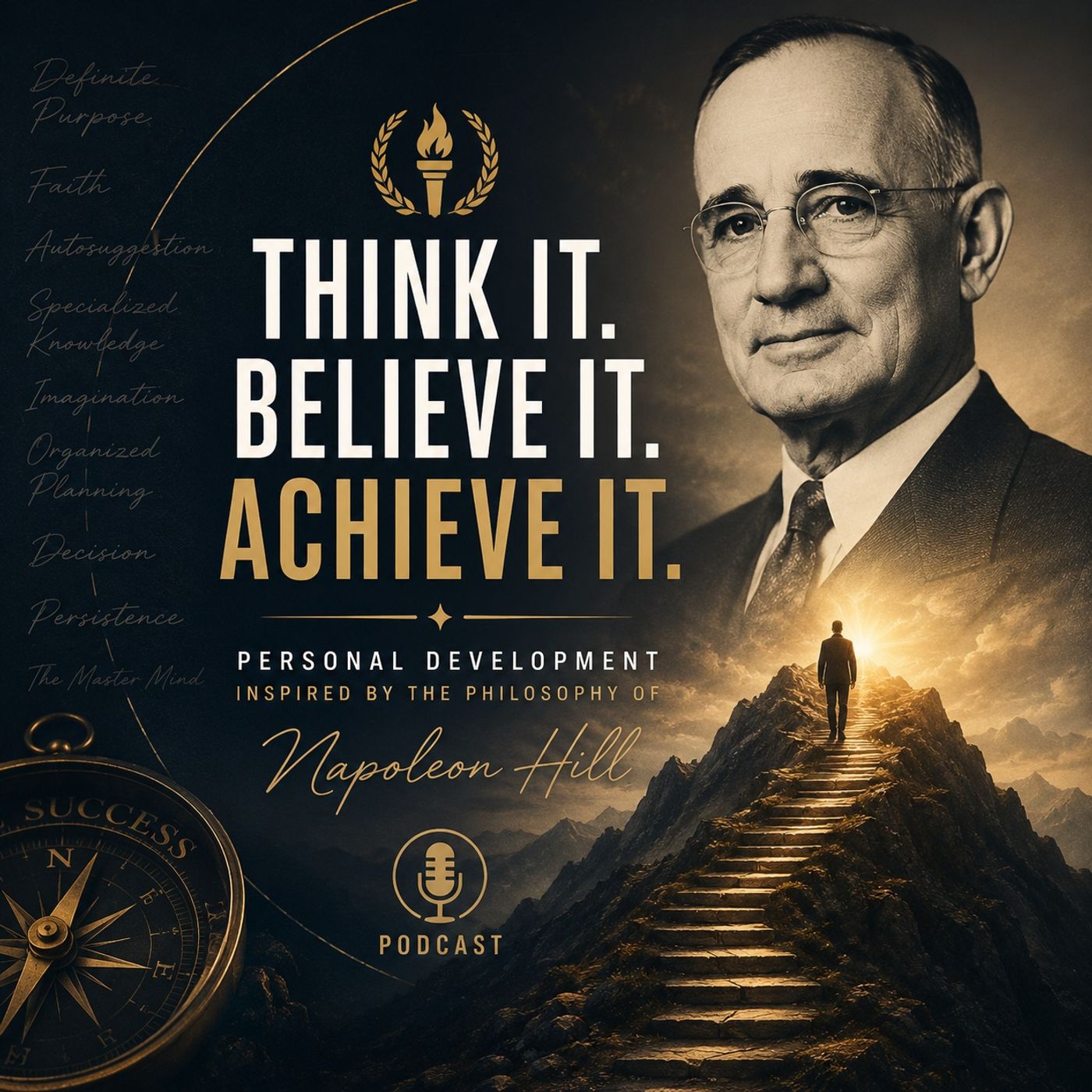 Personal development according to Napoleon Hill's philosophy.