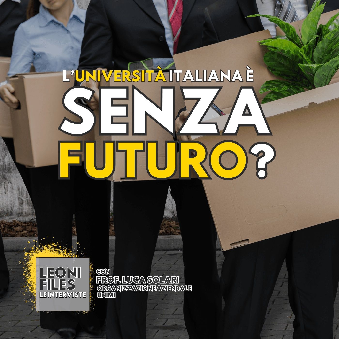Università senza futuro? Il sistema fra compromessi e riforme impossibili. Con Luca Solari (Unimi) Università senza futuro? Il sistema fra compromessi e riforme impossibili. Con Luca Solari (Unimi)