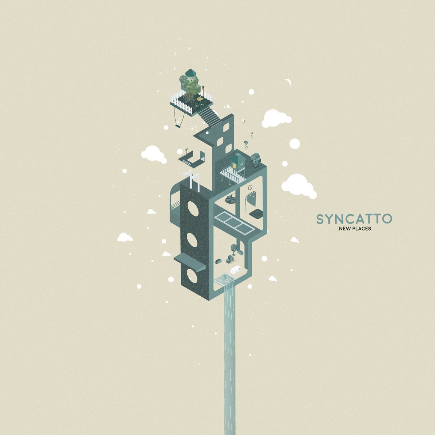 Syncatto - New Places episode artwork