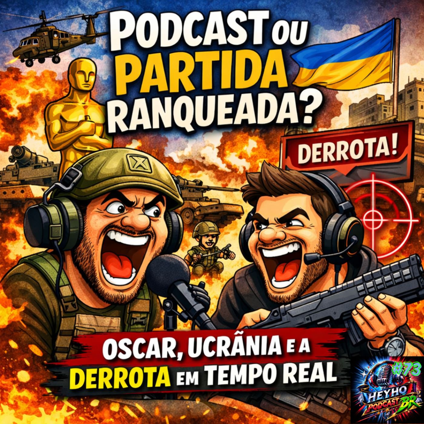 Episódio 73 -Podcast ou Partida Ranqueada? Oscar, Ucrânia e a Derrota em Tempo Real episode artwork