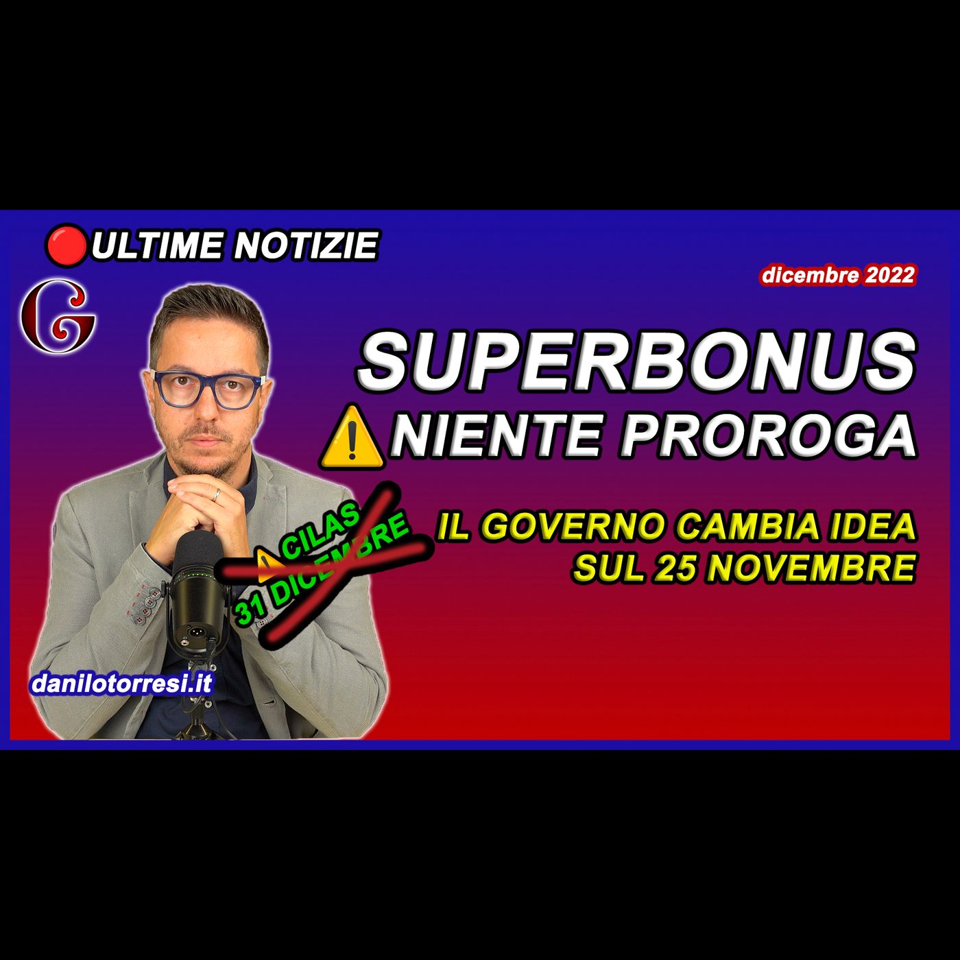 SUPERBONUS 110 e 90 ultime notizie - niente proroga senza CILAS al 25 novembre episode artwork