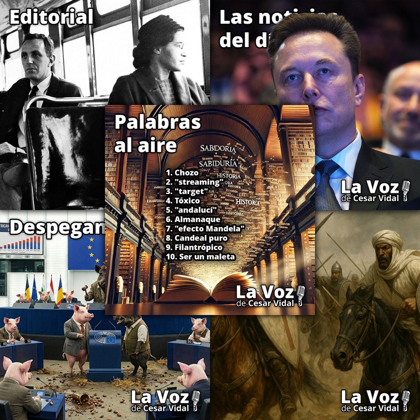 Programa Completo de La Voz de César Vidal - 08/12/25 episode artwork