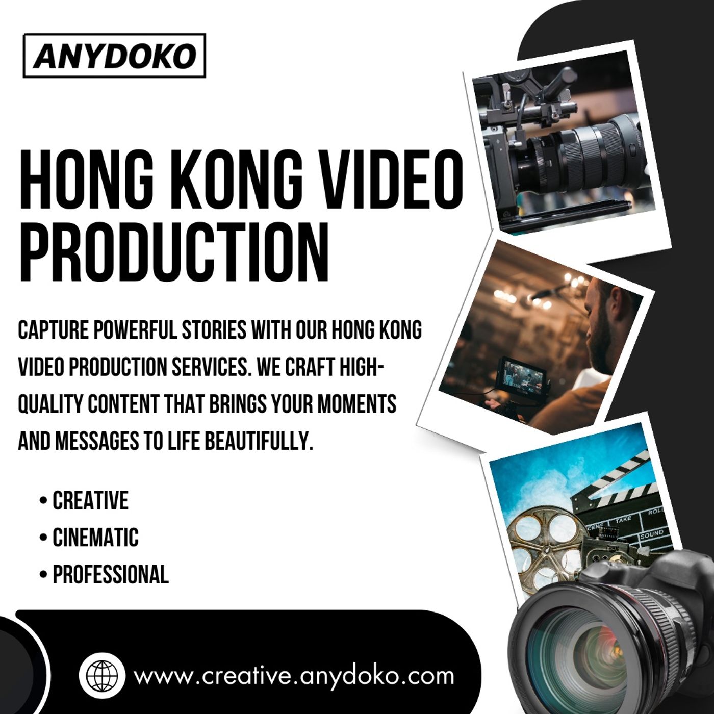 Creative Video Production Services by Anydoko Hong Kong episode artwork