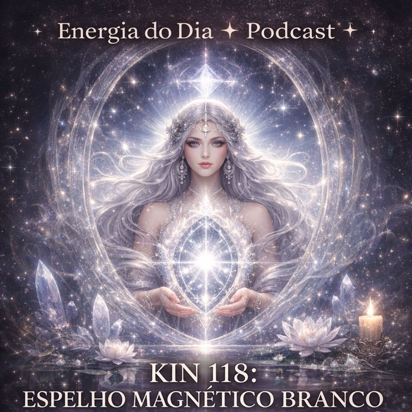 Energia do Dia – Kin 118 | Espelho Magnético Branco episode artwork