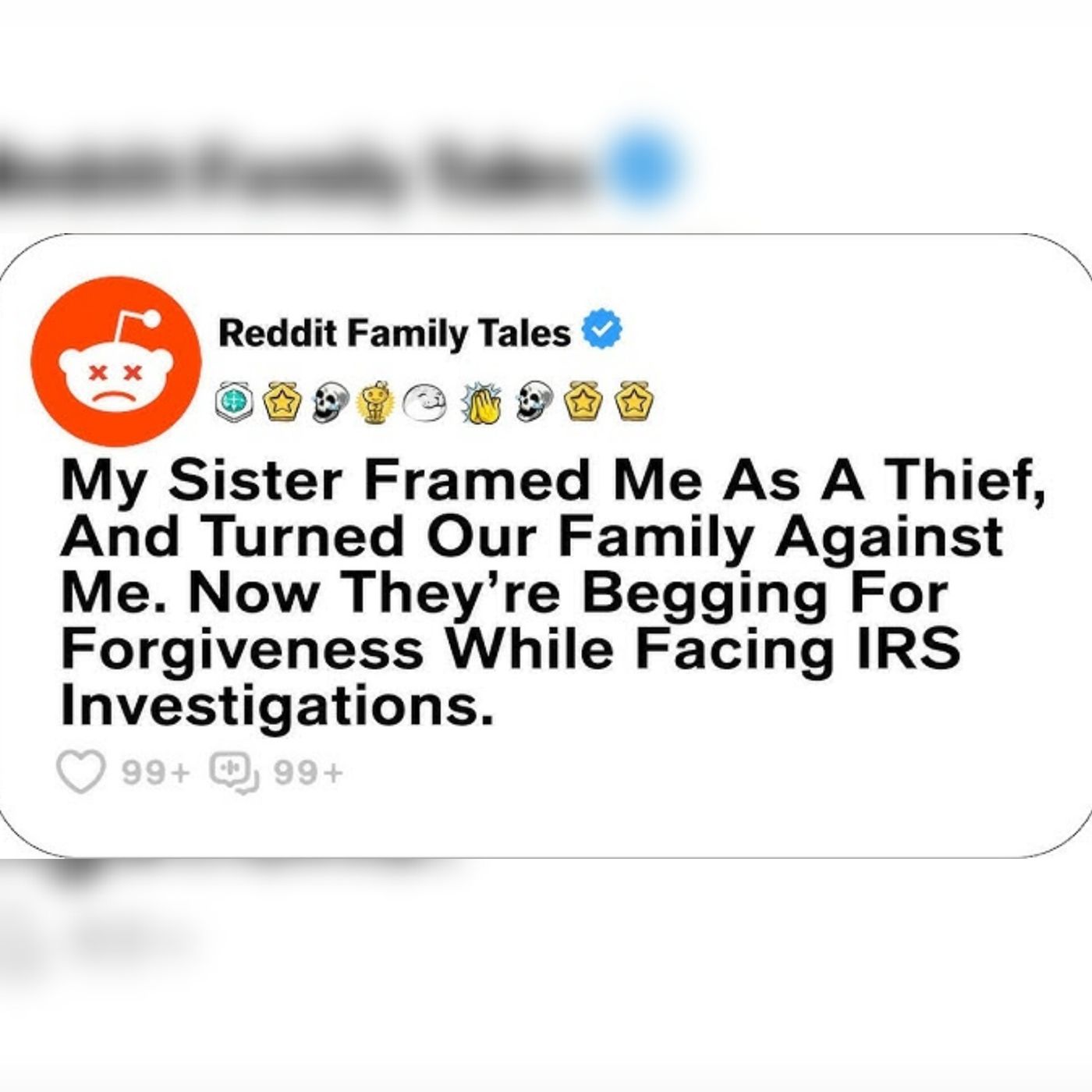 My Sister Framed Me As A Thief And Turned Our Family Against Me. Now They...  Reddit Family Tales episode artwork