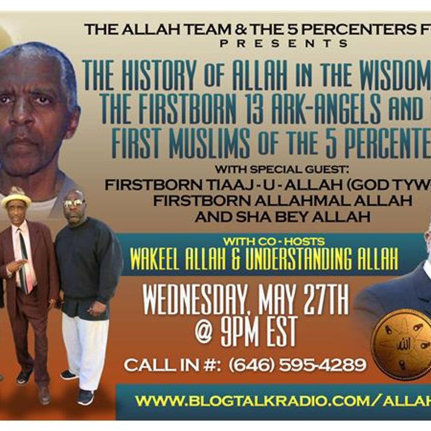 5%: Allah in the Wisdom Body, the Firstborn Ark-Angels & First Born Muslims episode artwork