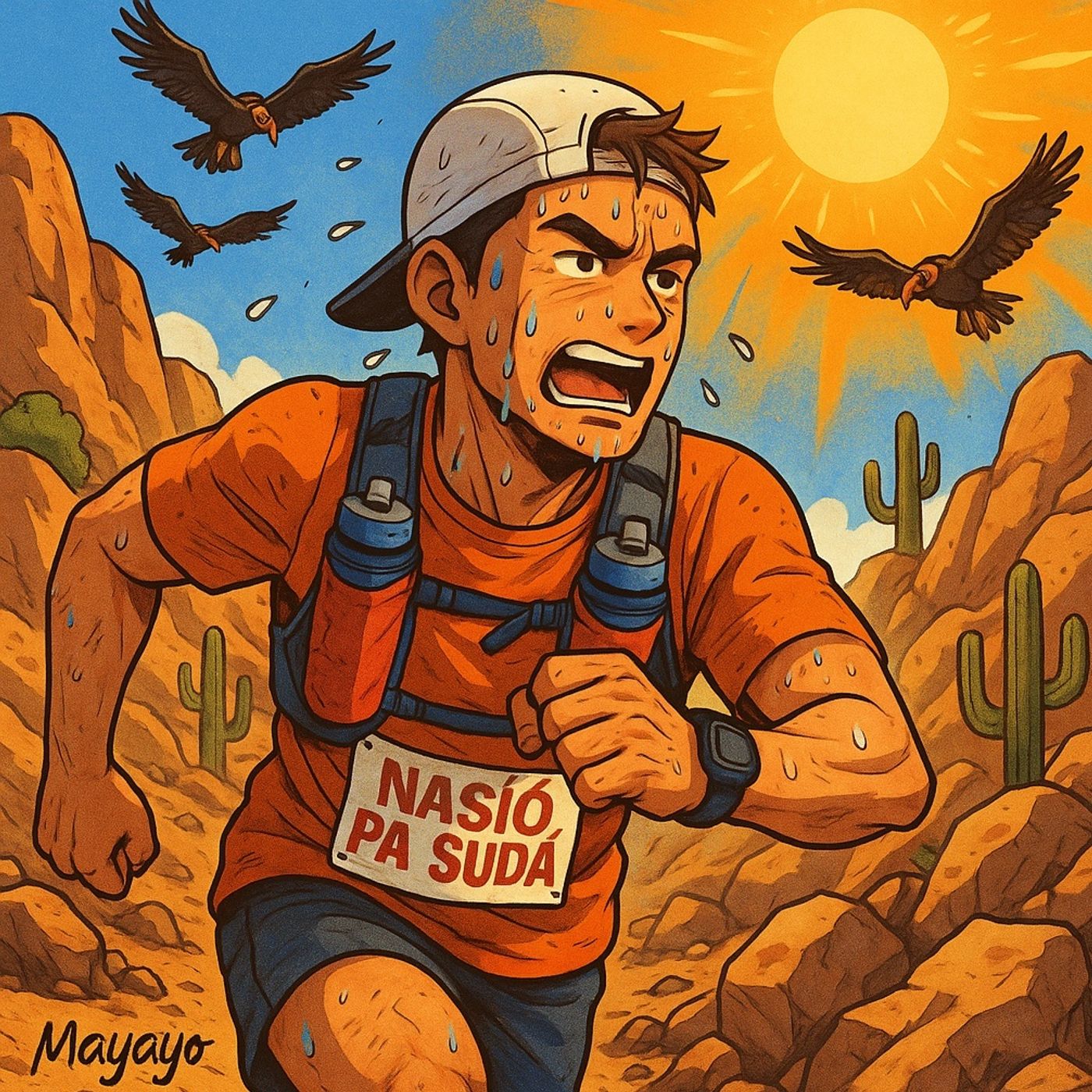 CARRERAS DE MONTAÑA Y CALOR EXTREMO: Guía entrenamiento y supervivencia por Mayayo