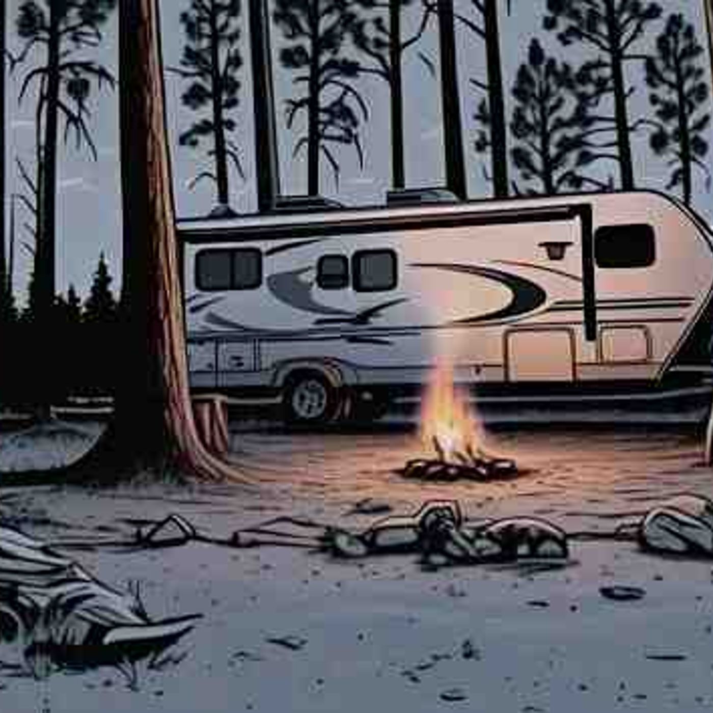 10 Scariest RV Camping Horror Stories in Woods   _CampingHorror _SpookyStories episode artwork