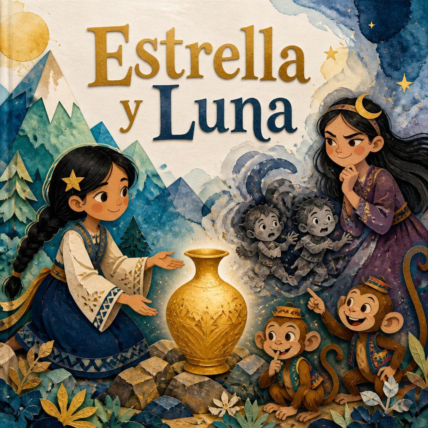 【Cuento Popular】 Las Dos Hermanas y el Misterio de los Monos Gemelos ｜ (Una historia sobre el valor de compartir y las consecuencias de la c episode artwork