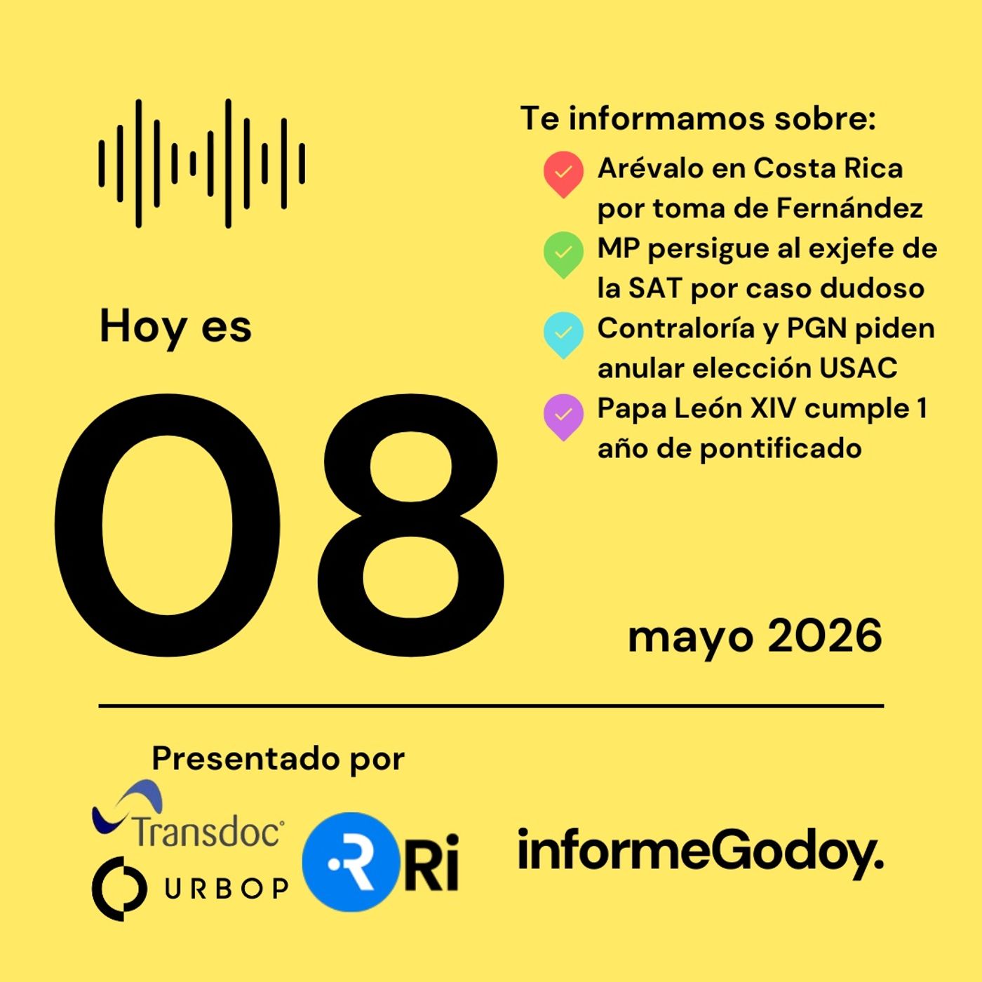 08 de mayo 2026 episode artwork