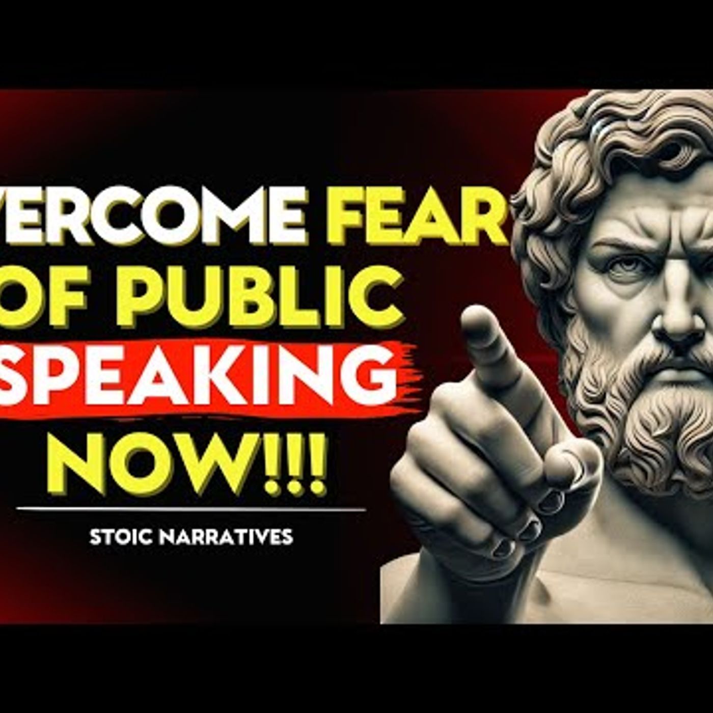 POWERFUL_ 6 Stoic Techniques for Overcoming FEAR of Public Speaking _  Stoic Philosophy episode artwork